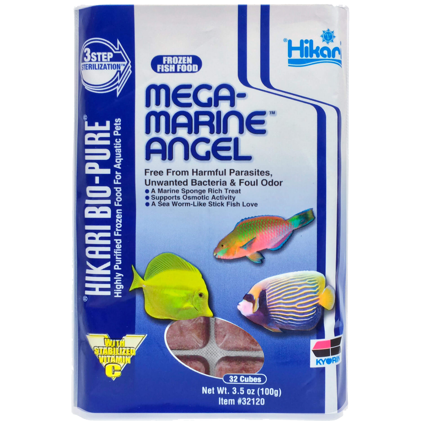 Hikari Mega- Marine Angel 3.5oz 32 cubes