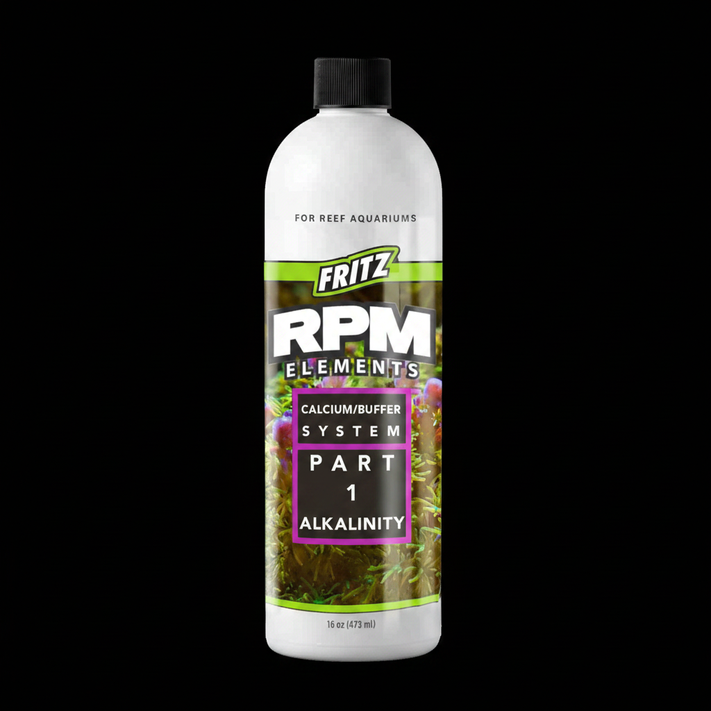 Fritz RPM Alkalinity 16oz Black Background