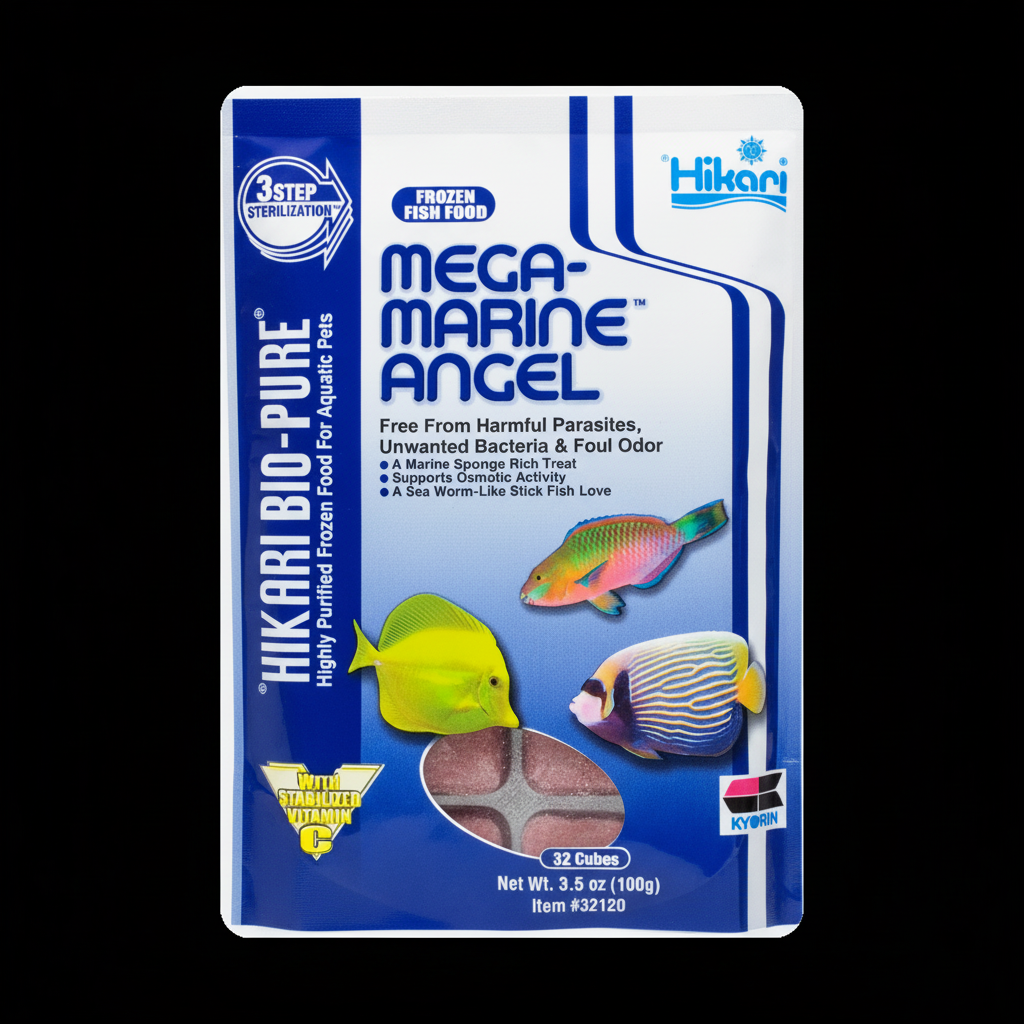 Hikari Bio-Pure Mega-Marine Angel Black Background