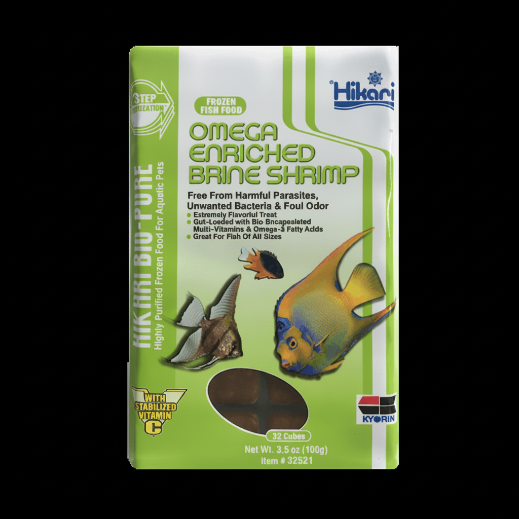 Hikari Omega Enriched Brine Shrimp Zoomed Out Slightly