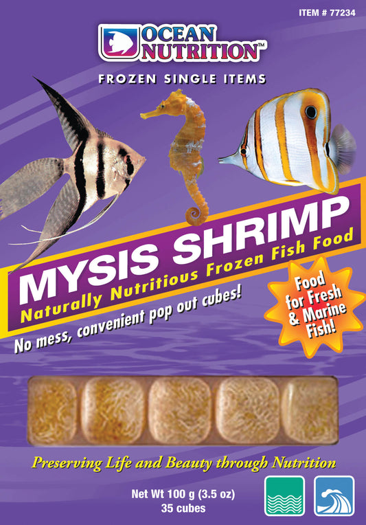 Ocean Nutrition Mysis Shrimp 3.5oz 35 cubes