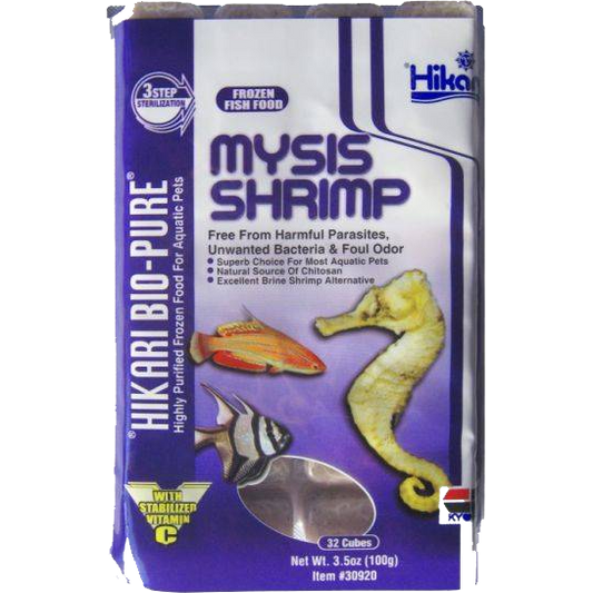 Hikari Mysis Shrimp 3.5oz 32 cubes