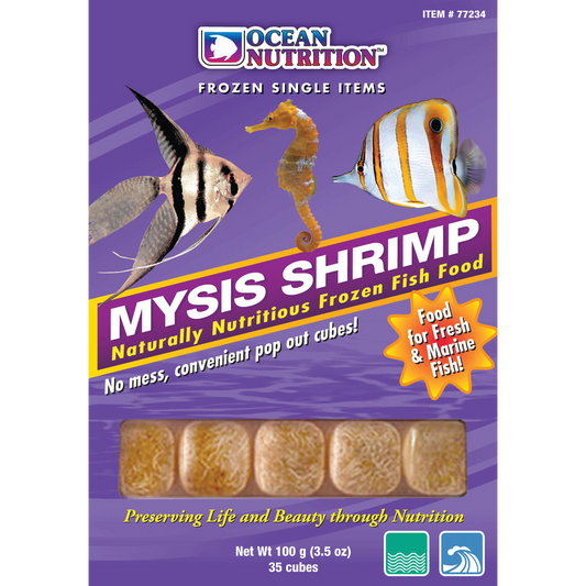 Ocean Nutrition Mysis Shrimp 3.5oz 35 cubes