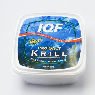 IQF Pro Salt Krill 10oz container