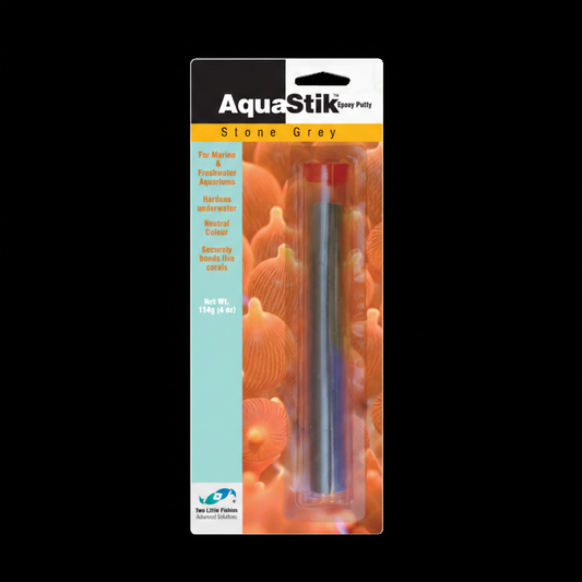 AquaStik Stone Grey Black Background