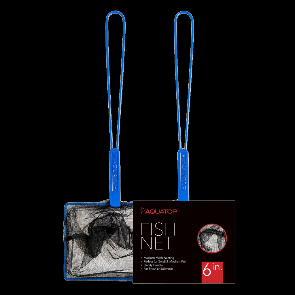 Aquatop Fish Net Black Background