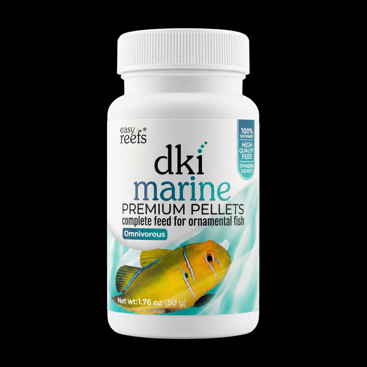 Easy Reefs DKI Marine 150g 0.6mm on black background