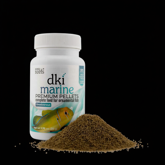 Easy Reefs DKI Marine Pellets Variant Black Background