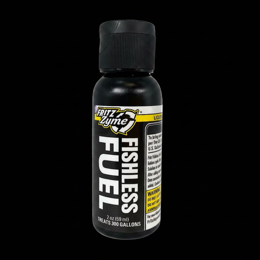 Fritz Zyme Fishless Fuel Black Background