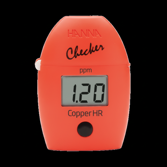 Hanna Checker Copper HR Matched Zoom Black Background