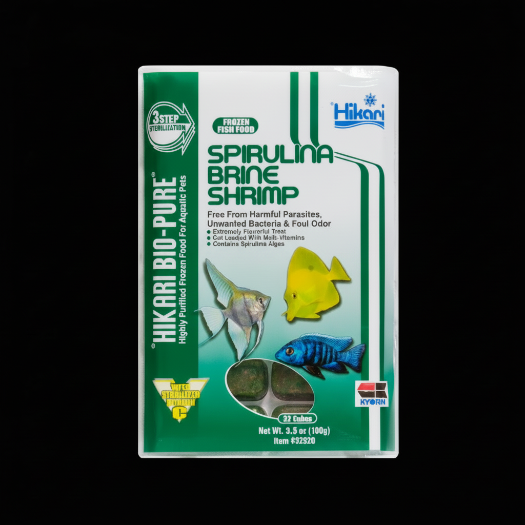 Hikari Bio-Pure Spirulina Brine Shrimp Zoomed Taller Wider