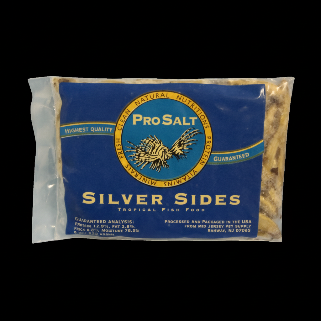 ProSalt Silver Sides Black Background