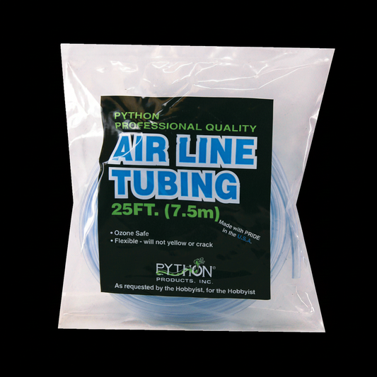 Python Air Line Tubing 85% Frame Black Background