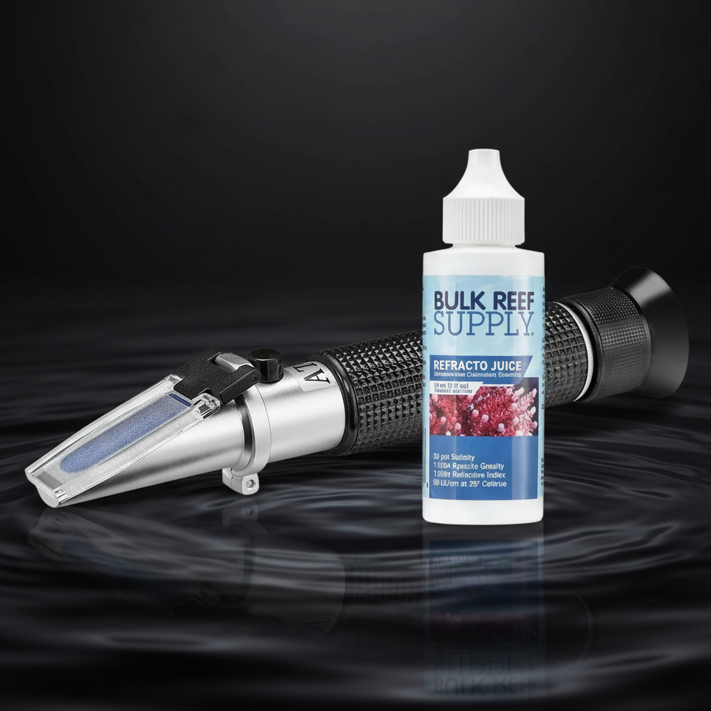Refractometer with Calibration Solution