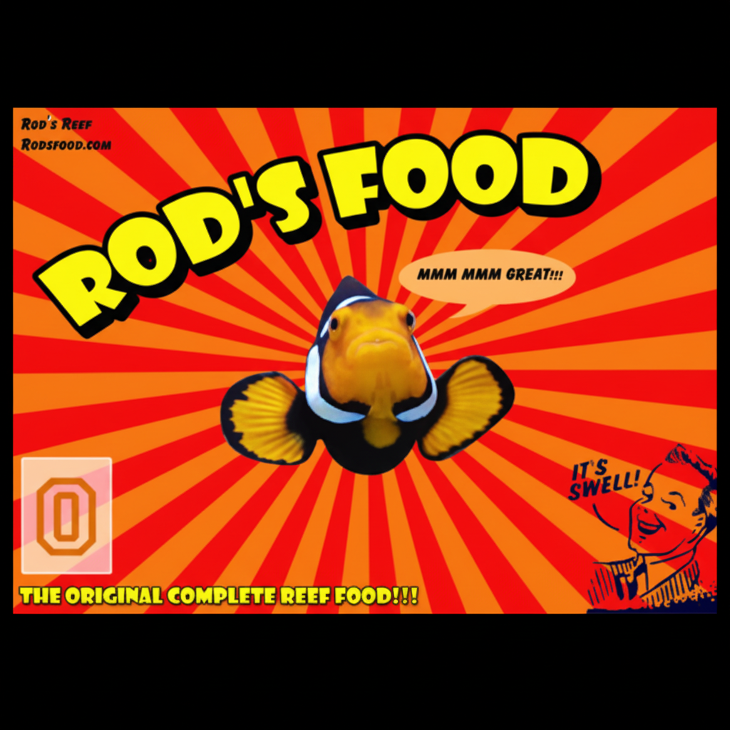ROD'S Food Better Proportioned Black Background