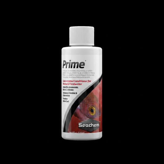 Seachem Prime 100ml Black Background