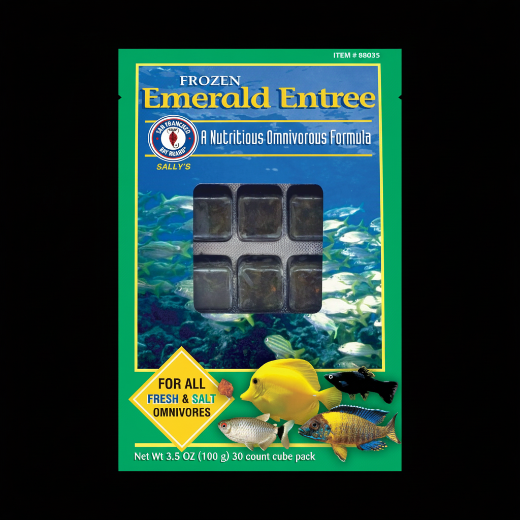 SF Bay Brand Frozen Emerald Entree Black Background