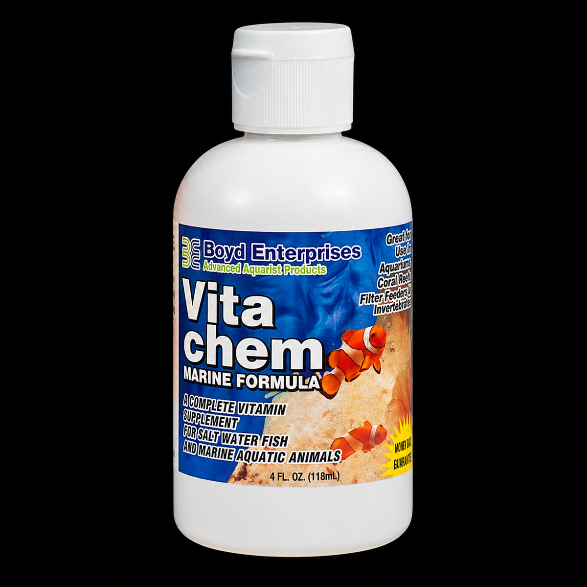 Boyd Vita Chem Marine 4oz on black background