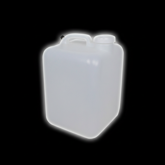 Water Jug Black Background with Edge Lighting
